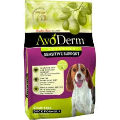 AvoDerm Natural Grain-Free Sensitive Support Duck Recipe Adult Dry Dog Food