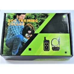 GroovyPets 2400 Yard Hunting Pet Trainer Waterproof Rechargeable Remote Dog Training Correction Shock Collar, Black -Pawsphoria Sales Store 654798 PT4. AC SS1800 V1670622392