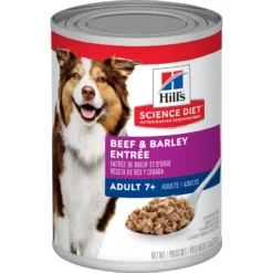 Hill's Science Diet Adult Beef & Barley Entree Canned Dog Food & Hill's Science Diet Adult 7+ Beef & Barley Entree Canned Dog Food -Pawsphoria Sales Store 656998 PT5. AC SS1800 V1665781965