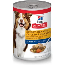 Hill's Science Diet Adult 7+ Beef & Barley Entree Canned Dog Food + 2 Items -Pawsphoria Sales Store 657166 PT7. AC SS1800 V1665779541