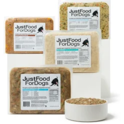 JustFoodForDogs Sensitive Skin & Stomach Variety Pack Human-Grade Fresh Whole Dog Food