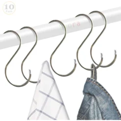 SunGrow Metal S Hooks For Hanging Small Animal & Bird Cage Toys, Plants & Kitchen Utensils -Pawsphoria Sales Store 666534 PT2. AC SS1800 V1666839350