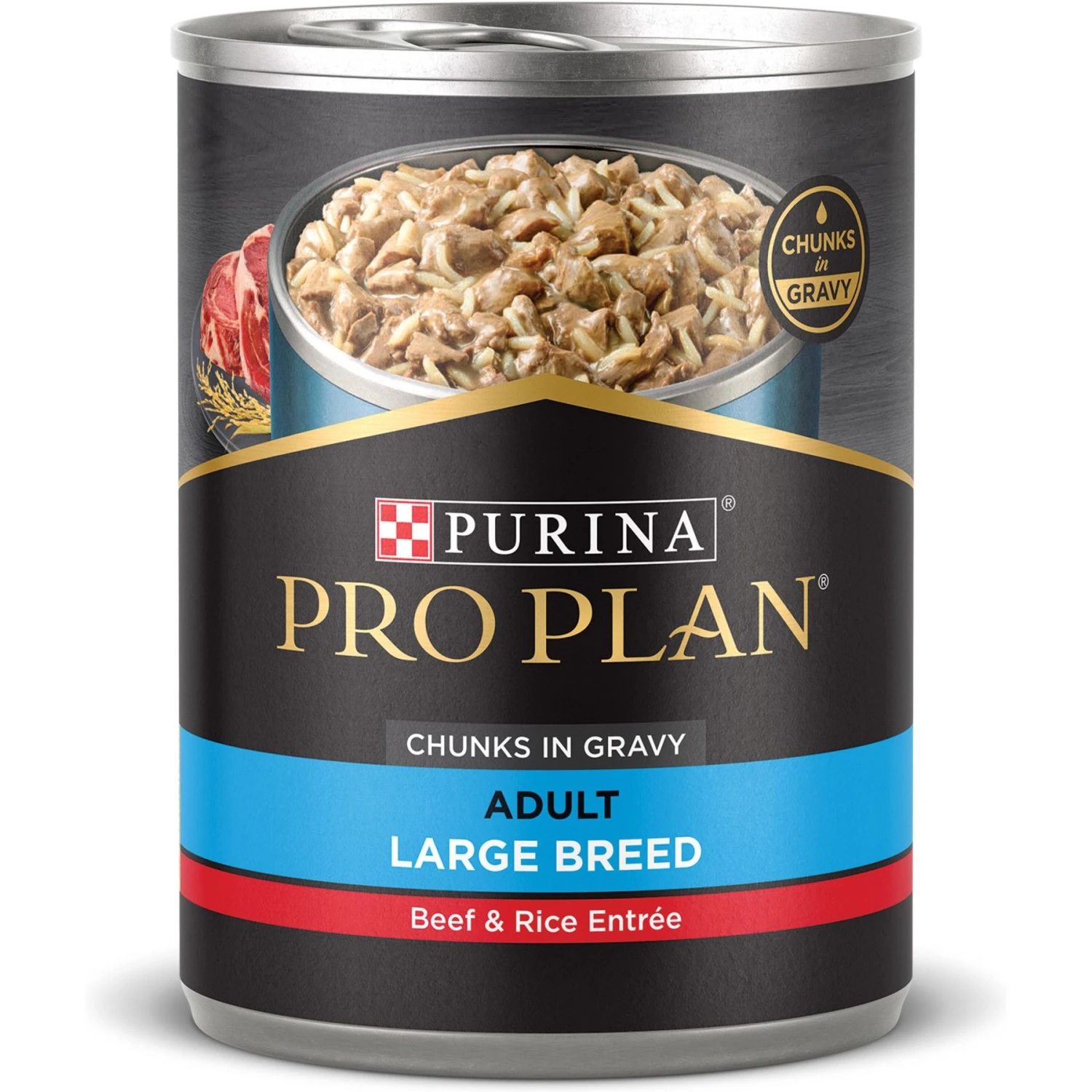 Purina Pro Plan Specialized Adult Large Breed Beef & Rice Entree Canned Dog Food 1 Purina Pro Plan Specialized Adult Large Breed Beef & Rice Entree Canned Dog Food