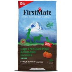 Firstmate Small Bites Cage Free Duck Meal & Pumpkin Formula Grain-Free Dry Dog Food