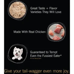 Cesar Simply Crafted Chicken Limited-Ingredient Wet Dog Food Topper & Cesar Rotisserie Chicken Flavor & Spring Vegetables Garnish Small Breed Dry Dog Food -Pawsphoria Sales Store 689046 PT4. AC SS1800 V1668809782