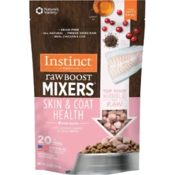 Instinct Freeze-Dried Raw Boost Mixers Grain-Free Skin & Coat Health Recipe Dog Food Topper + 2 Items -Pawsphoria Sales Store 696550 PT4. AC SS1800 V1668107989