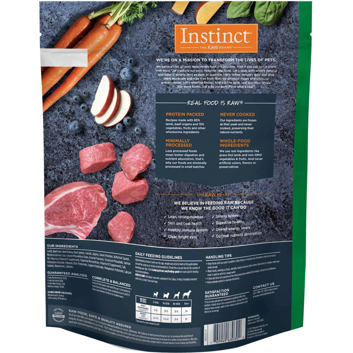 Instinct Frozen Raw Bites Grain-Free Cage-Free Chicken Recipe Dog Food + 2 Items 9 Instinct Frozen Raw Bites Grain-Free Cage-Free Chicken Recipe Dog Food + 2 Items - Image 9