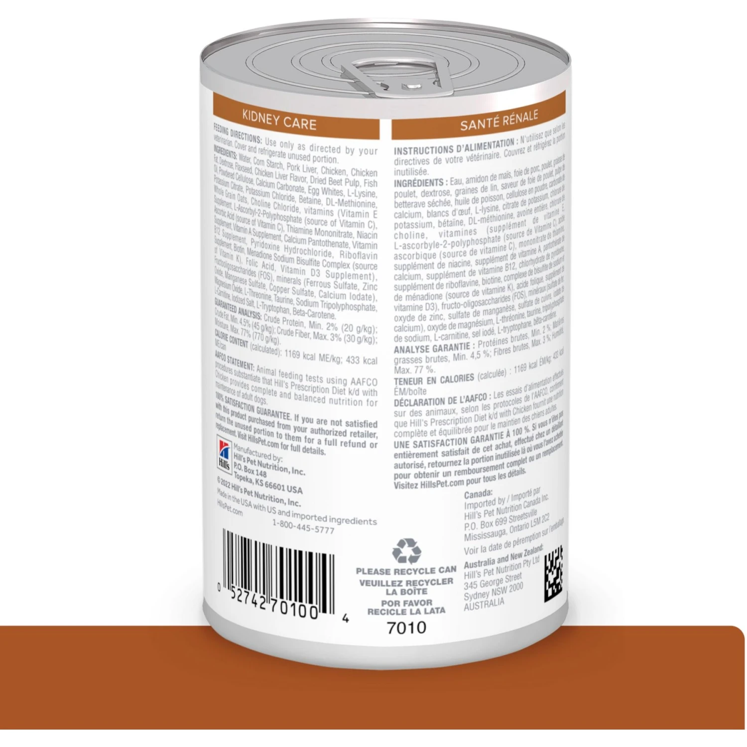 Hill's Prescription Diet K/d Kidney Care With Chicken Wet Dog Food 2 Hill's Prescription Diet K/d Kidney Care With Chicken Wet Dog Food - Image 2