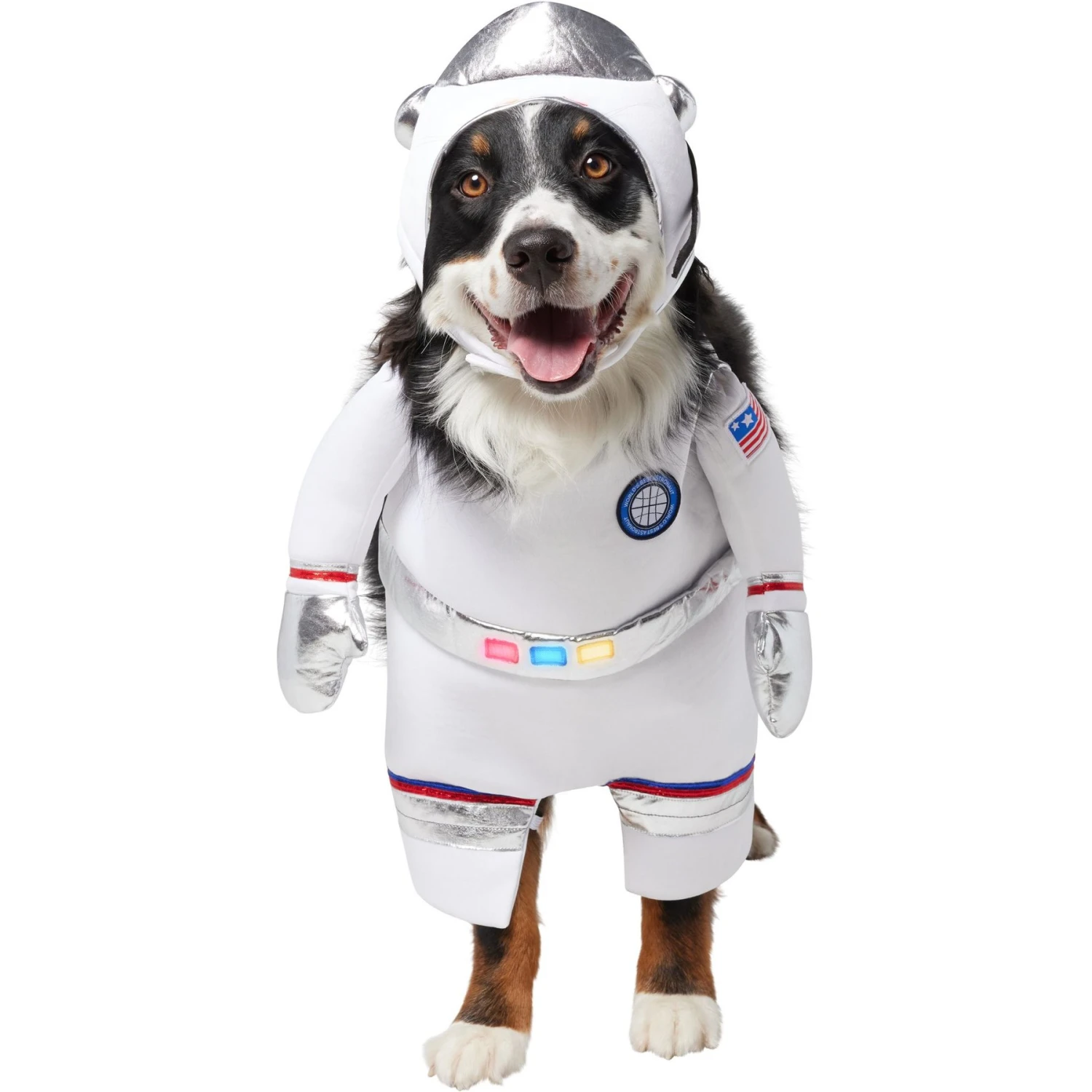 Frisco Front Walking LED Astronaut Dog & Cat Costume 1 Frisco Front Walking LED Astronaut Dog & Cat Costume