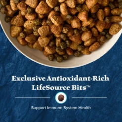 Blue Buffalo Wilderness Rocky Mountain Recipe Adult High Protein Natural Bison & Grain Dry Dog Food, 28-lb Bag -Pawsphoria Sales Store 711246 PT6. AC SS1800 V1694549347