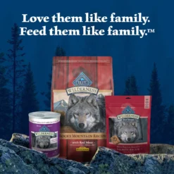 Blue Buffalo Wilderness Rocky Mountain Recipe Healthy Weight Adult High Protein Natural Red Meat & Grain Dry Dog Food, 28-lb Bag -Pawsphoria Sales Store 711262 PT7. AC SS1800 V1694547716