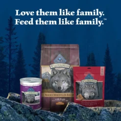 Blue Buffalo Wilderness Rocky Mountain Recipe Large Breed Adult High Protein Natural Bison & Grain Dry Dog Food, 28-lb Bag -Pawsphoria Sales Store 711278 PT8. AC SS1800 V1694547773