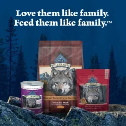 Blue Buffalo Wilderness Rocky Mountain Recipe Large Breed Adult High Protein Natural Red Meat & Grain Dry Dog Food -Pawsphoria Sales Store 711294 PT7. AC SS1800 V1694550811