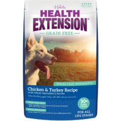 Health Extension Grain-Free Chicken & Turkey Recipe Dry Dog Food