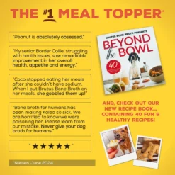 Brutus Broth Vegetable Broth Salmon Flavor Grain-Free Dog Food, 32-oz Bag -Pawsphoria Sales Store 715054 PT4. AC SS1800 V1668761712