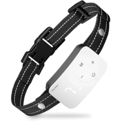 PATPET BC01 Automatic & Manual Adult Dog Bark Training Collar, Small