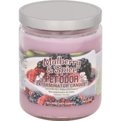 Pawsphoria Sales Store 7 Pet Odor Exterminator Mulberry & Spice Deodorizing Candle