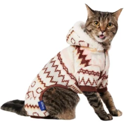 Frisco Fairisle Cozy Plush Fleece Dog & Cat PJs, Cream -Pawsphoria Sales Store 719006 PT2. AC SS1800 V1692193106