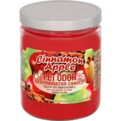 Pet Odor Exterminator Cinnamon Apple Deodorizing Candle