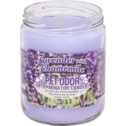 Pet Odor Exterminator Lavender & Chamomile Deodorizing Candle