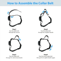 Petdiary T200 Replacement Dog Collar, Black -Pawsphoria Sales Store 727166 PT2. AC SS1800 V1675873550