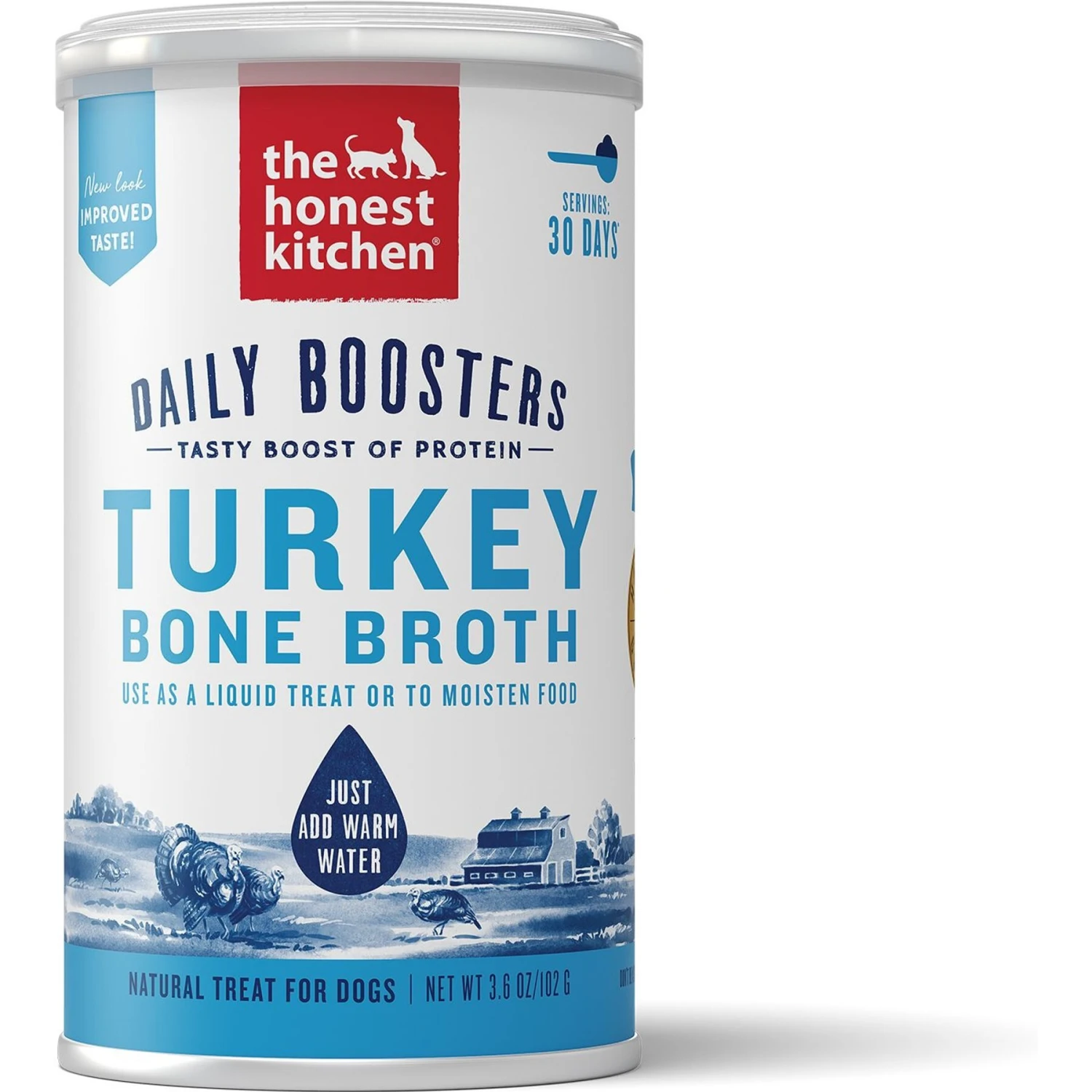 The Honest Kitchen Daily Boosters Beef Bone Broth With Turmeric For Dogs & The Honest Kitchen Daily Boosters Turkey Bone Broth With Turmeric For Dogs 6 The Honest Kitchen Daily Boosters Beef Bone Broth With Turmeric For Dogs & The Honest Kitchen Daily Boosters Turkey Bone Broth With Turmeric For Dogs - Image 6