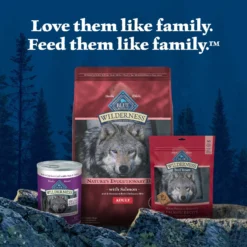 Blue Buffalo Wilderness Adult High Protein Natural Salmon & Wholesome Grains Dry Dog Food -Pawsphoria Sales Store 733494 PT8. AC SS1800 V1694547774