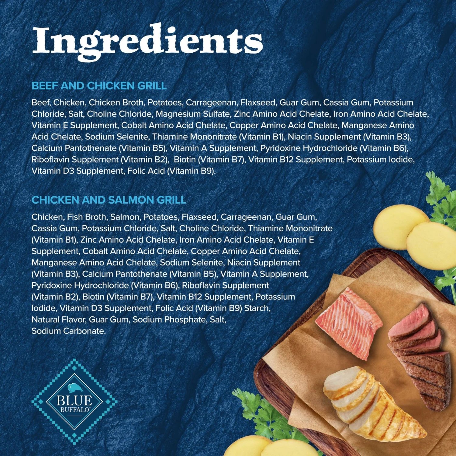 Blue Buffalo Wilderness Beef & Salmon Variety Pack Wet Dog Food 5 Blue Buffalo Wilderness Beef & Salmon Variety Pack Wet Dog Food - Image 5