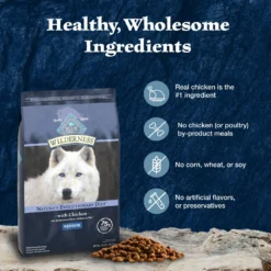 Blue Buffalo Wilderness Senior High Protein Natural Chicken & Wholesome Grains Dry Dog Food -Pawsphoria Sales Store 735454 PT5. AC SS1800 V1694550751