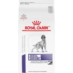 Royal Canin Veterinary Diet Adult Dental Medium & Large Breed Dry Dog Food