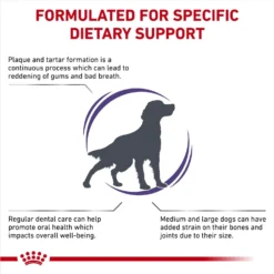 Royal Canin Veterinary Diet Adult Dental Medium & Large Breed Dry Dog Food -Pawsphoria Sales Store 73707 PT2. AC SS1800 V1694465156