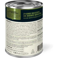 ACANA Premium Chunks Pork Recipe In Bone Broth Grain-Free Wet Dog Food, 12.8-oz Can, Case Of 12 -Pawsphoria Sales Store 741302 PT2. AC SS1800 V1681926216