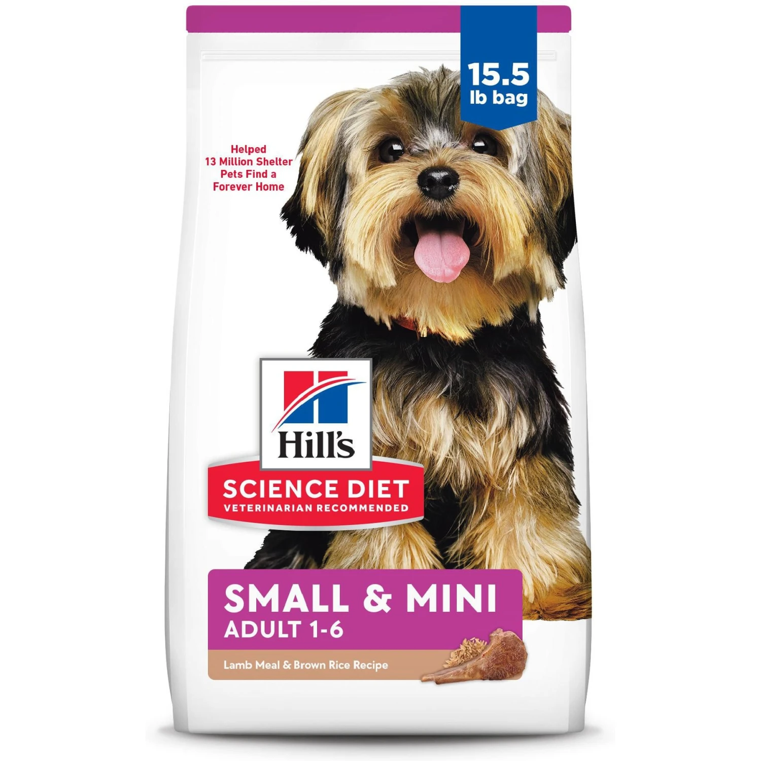 Hill's Science Diet Adult Small & Mini Lamb Meal & Rice Recipe Dry Dog Food 1 Hill's Science Diet Adult Small & Mini Lamb Meal & Rice Recipe Dry Dog Food