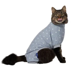 Frisco Cozy Waffle Knit Dog & Cat PJs, Starry Night -Pawsphoria Sales Store 743134 PT2. AC SS1800 V1692195415