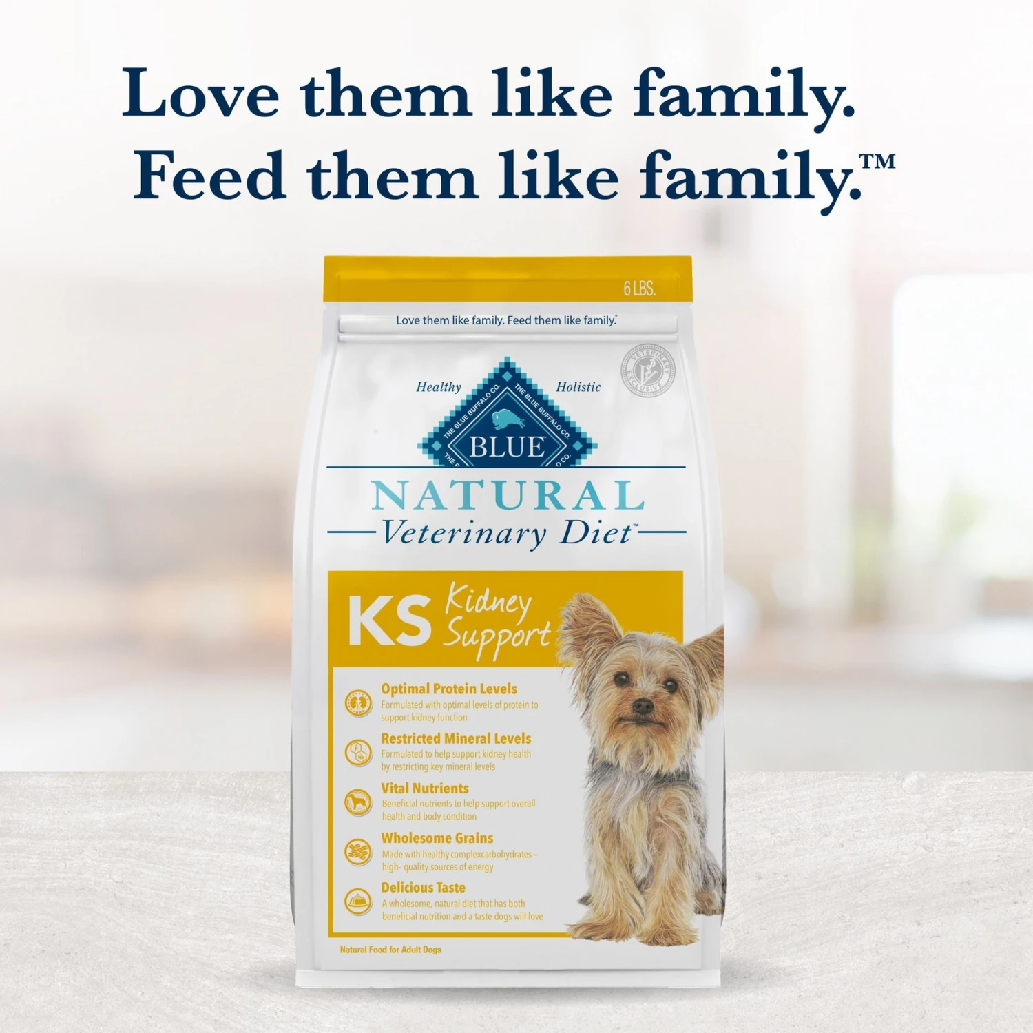 Blue Buffalo Natural Veterinary Diet KS Kidney Support Dry Dog Food 9 Blue Buffalo Natural Veterinary Diet KS Kidney Support Dry Dog Food - Image 9