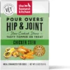 The Honest Kitchen Functional POUR OVERS Hip & Joint Support Chicken Stew Dog Food Topper, 5.5-oz Can, Case Of 12