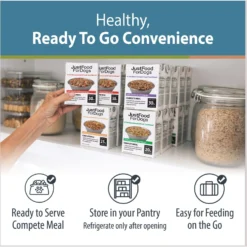 JustFoodForDogs Pantry Fresh Beef & Chicken Variety Pack, 12.5-oz Pouch, Case Of 4 -Pawsphoria Sales Store 749822 PT4. AC SS1800 V1674769347