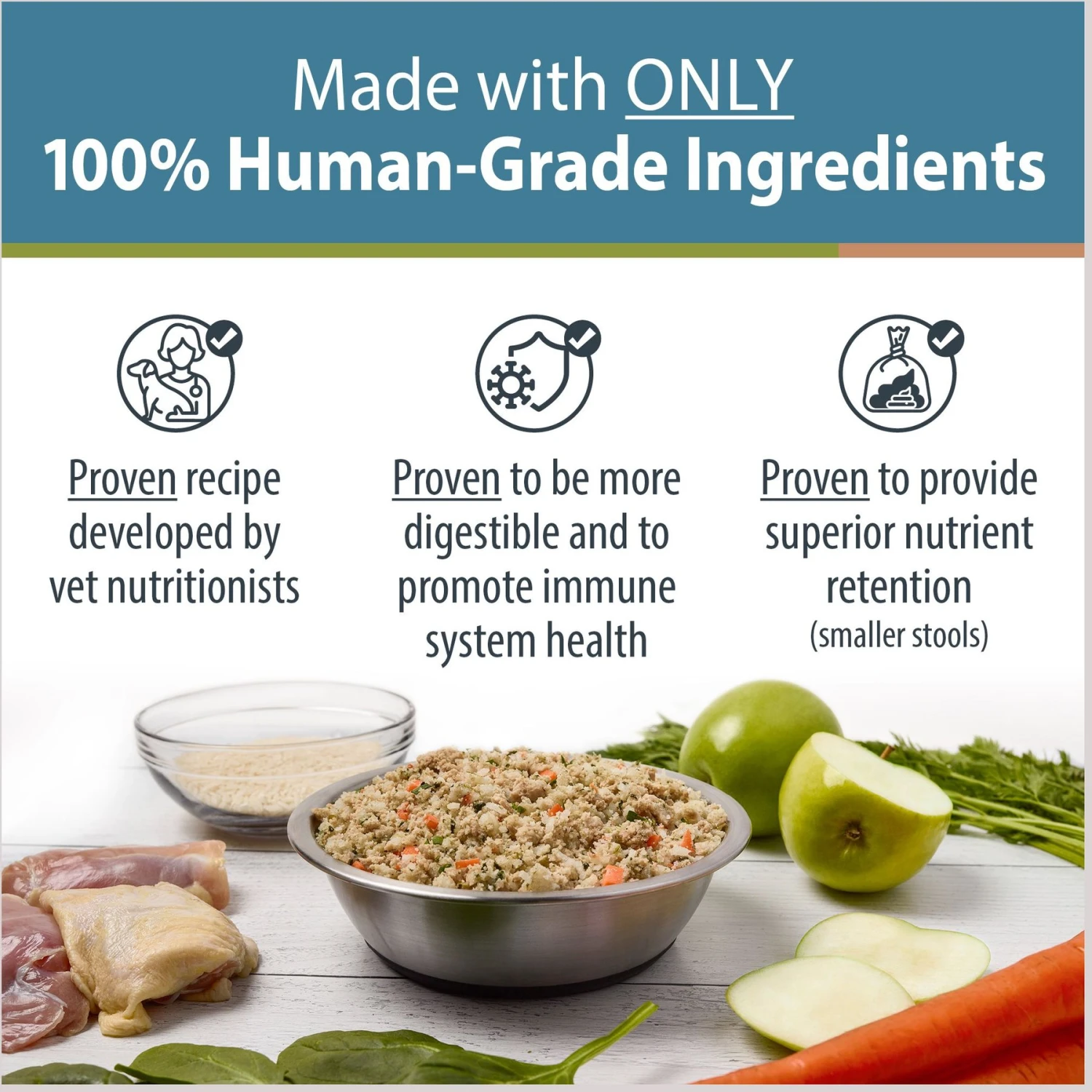 JustFoodForDogs Pantry Fresh Chicken & White Rice Fresh Dog Food 2 JustFoodForDogs Pantry Fresh Chicken & White Rice Fresh Dog Food - Image 2