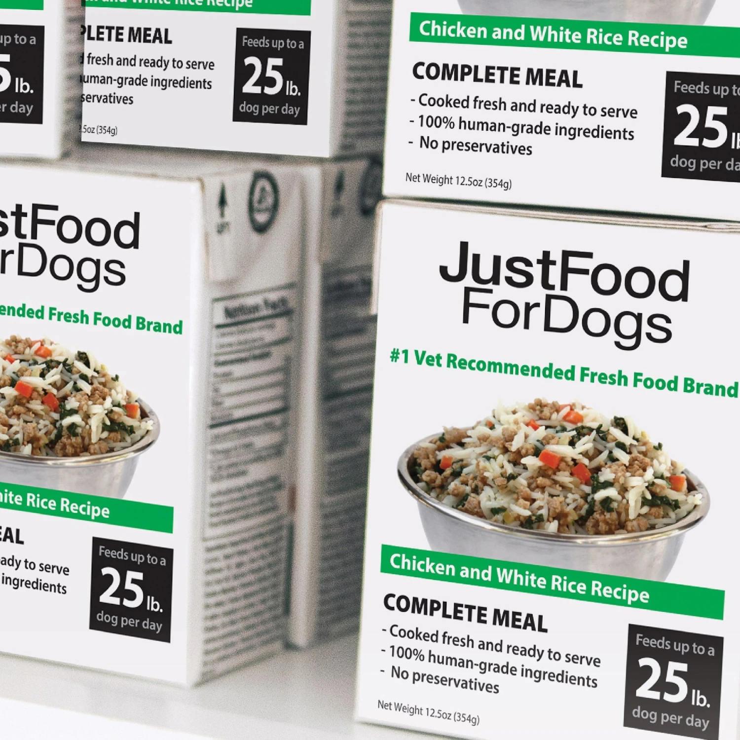 JustFoodForDogs Pantry Fresh Chicken & White Rice Fresh Dog Food 4 JustFoodForDogs Pantry Fresh Chicken & White Rice Fresh Dog Food - Image 4