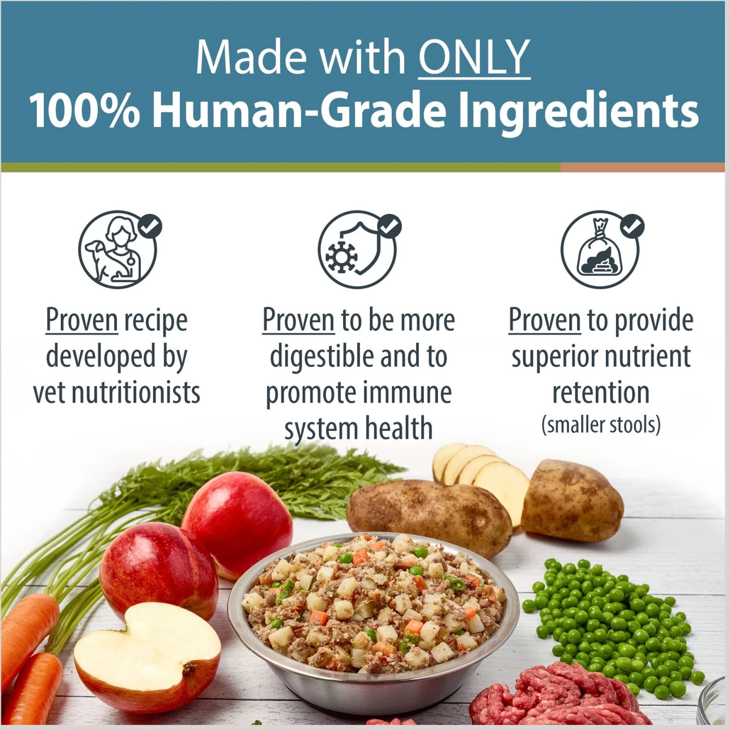 JustFoodForDogs Pantry Fresh Beef & Russet Potato Fresh Dog Food 2 JustFoodForDogs Pantry Fresh Beef & Russet Potato Fresh Dog Food - Image 2