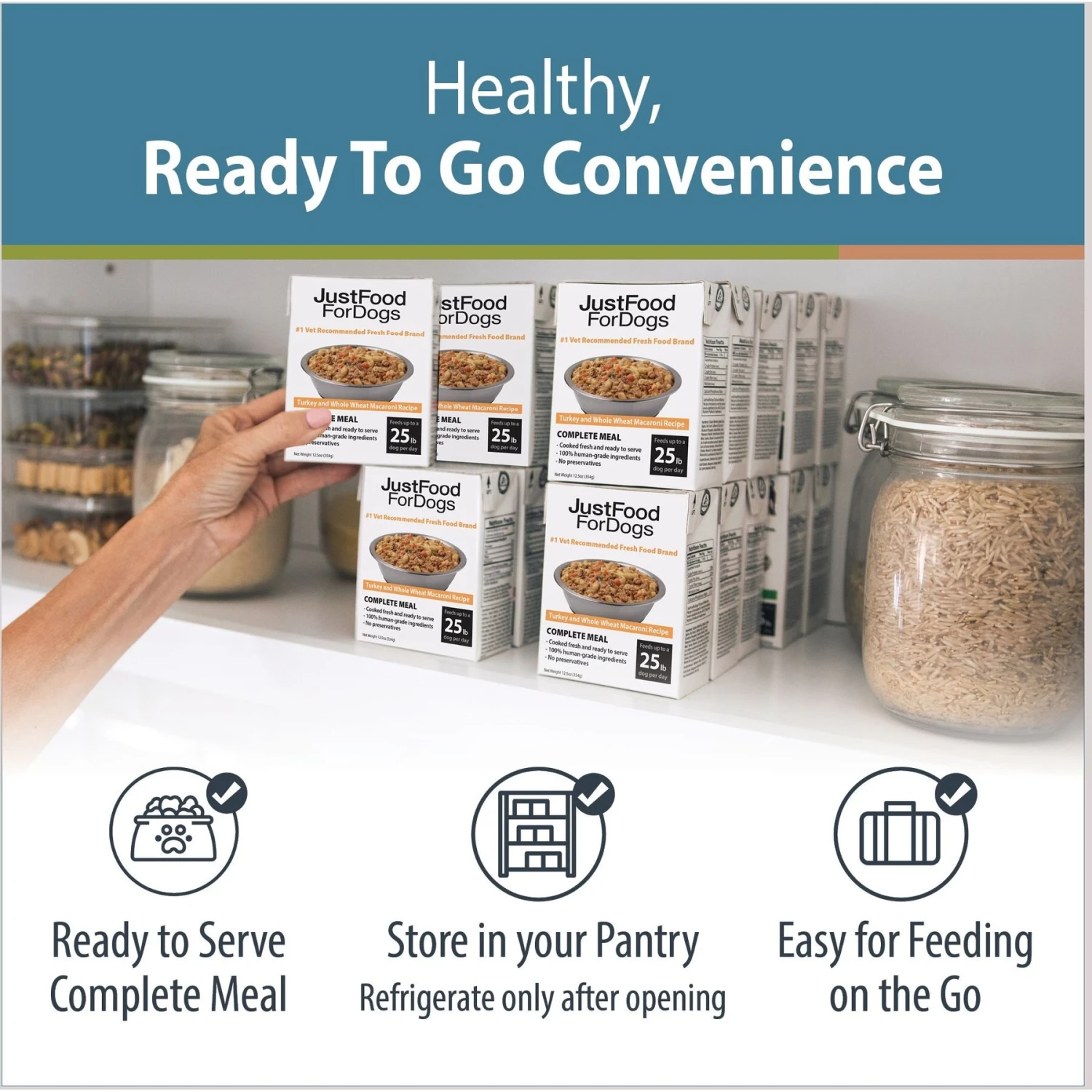 JustFoodForDogs Pantry Fresh Turkey & Whole Wheat Macaroni Fresh Dog Food 4 JustFoodForDogs Pantry Fresh Turkey & Whole Wheat Macaroni Fresh Dog Food - Image 4