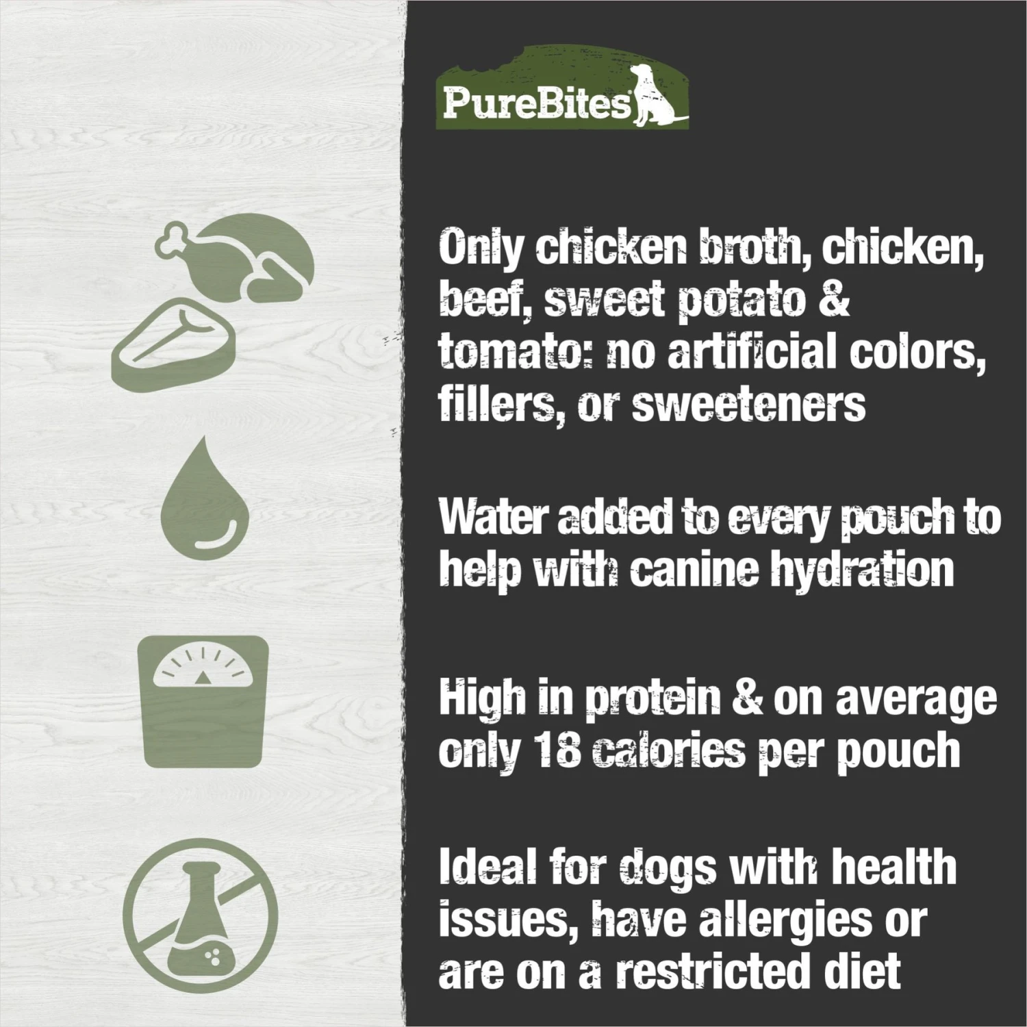 PureBites Dog Broths Chicken & Beef Food Topping 5 PureBites Dog Broths Chicken & Beef Food Topping - Image 5