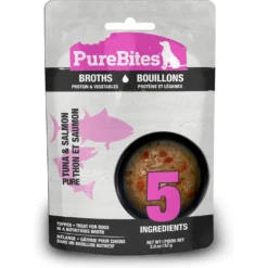 PureBites Dog Broths Tuna & Salmon Food Topping