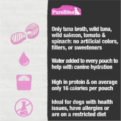 PureBites Dog Broths Tuna & Salmon Food Topping -Pawsphoria Sales Store 750686 PT4. AC SS1800 V1677619556