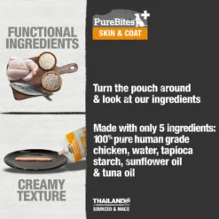 PureBites Plus Squeezables- Skin & Coat Dog Food Toppings 9 PureBites Plus Squeezables- Skin & Coat Dog Food Toppings -Pawsphoria Sales Store 750798 PT2. AC SS1800 V1677594567