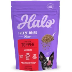 Halo Beef Protein Recipe Freeze-Dried Raw Dog Food Topper