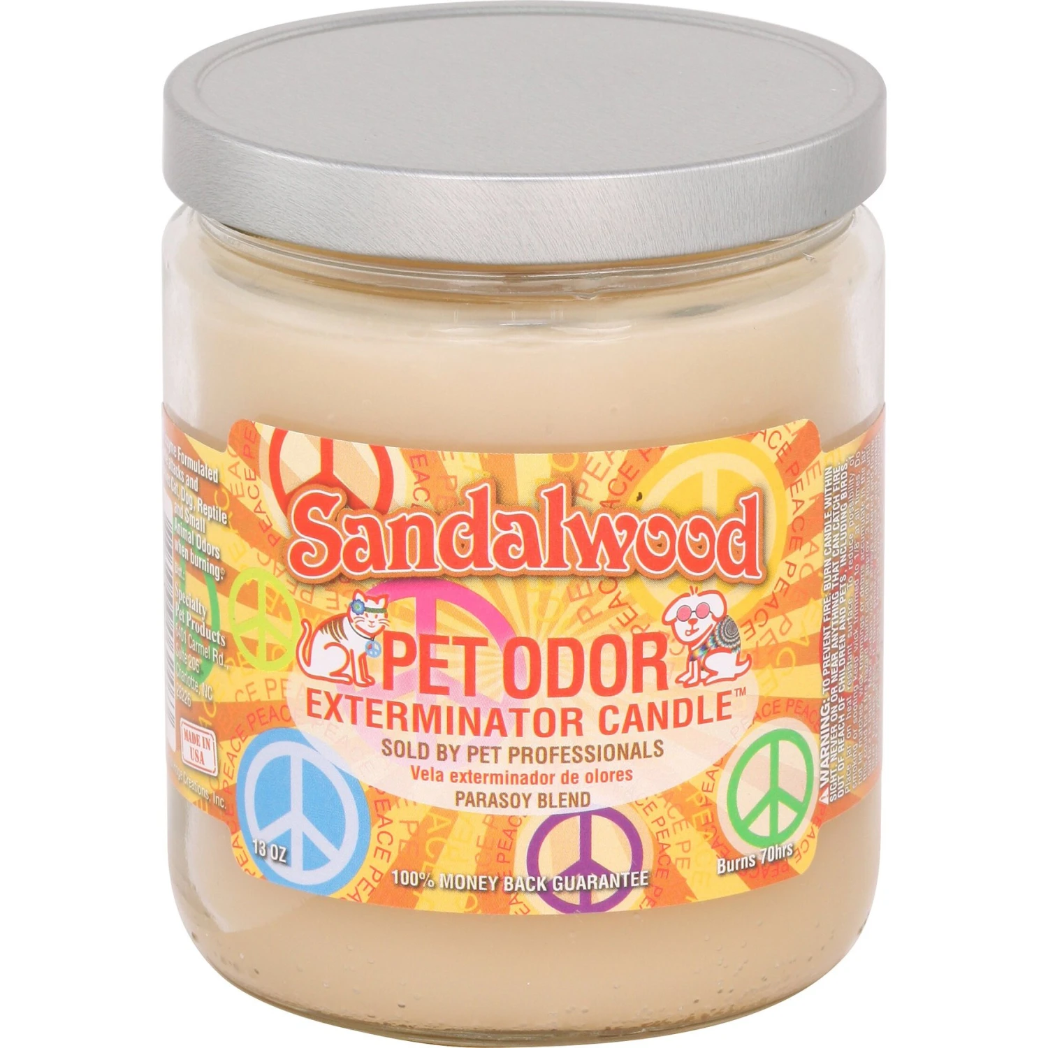 Pet Odor Exterminator Sandalwood Deodorizing Candle 1 Pet Odor Exterminator Sandalwood Deodorizing Candle