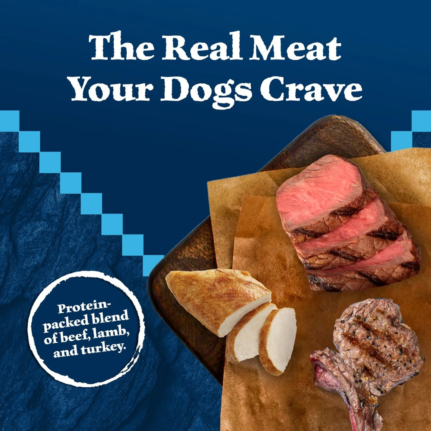 Blue Buffalo Wilderness Rocky Mountain Recipe Red Meat Dinner Adult Grain-Free Canned Dog Food 3 Blue Buffalo Wilderness Rocky Mountain Recipe Red Meat Dinner Adult Grain-Free Canned Dog Food - Image 3