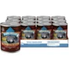 Blue Buffalo Wilderness Wolf Creek Stew Hearty Beef Stew Grain-Free Adult Canned Dog Food