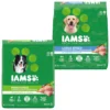 Iams Proactive Health MiniChunks Small Kibble Adult Chicken & Whole Grain Dry Dog Food & Iams Proactive Health Large Breed With Real Chicken Adult Dry Dog Food